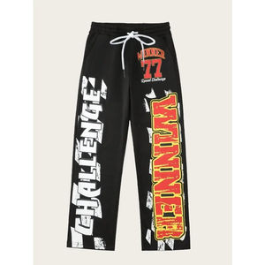 Pantalons de sport en maille imprimés en 3D personnalisés, respirants et élégants, vêtements décontractés européens et américains pour adultes et enfants - Product Image 3