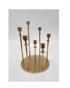 อุปกรณ์ตกแต่งงานแต่งงานแบบเหล็กพร้อมที่จับสีดำด้านตกแต่งบ้านงานแฮนด์เมด - Product Image 5