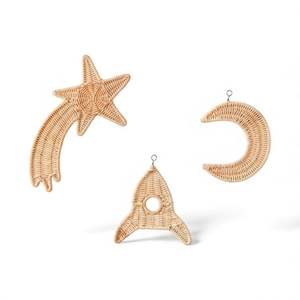 Decoración de Pared Hecha a Mano para Cuarto de Bebé, Decoración de Guardería Tejida Natural, Diseño Interior Ecológico y Suave - Product Image 3