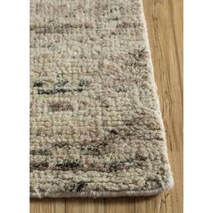 Alfombra de Lana Anudada a Mano, Color Tomillo Beige Marrón, Estilo Boho AKWL-1050, Patrón Abstracto de Medallón para Entrada, Pasillo, Sala de Estar, Hecha a Mano - Product Image 4