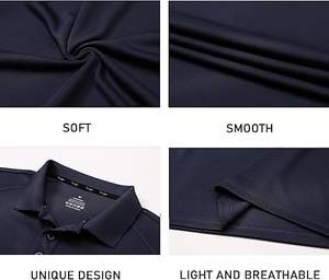 Diseño de camuflaje precio al por mayor camisas polo Polo de golf mejor calidad bordado personalizar precio barato - Product Image 5