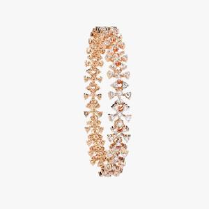 18K <b>Rose</b> Gold Lab Grown Diamond Tennis Bracelet for Women and Men for Weddings and Special Occasions - Product Image 1