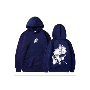 Sweat à capuche personnalisé de haute qualité coupe ample style High Street en coton mélangé ODM OEM unisexe - Product Image 4