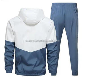 Survêtement d'automne deux pièces personnalisé de haute qualité pour hommes ensemble de pantalons de survêtement à capuche écologique maternité Jogging grande taille - Product Image 2