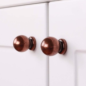 Unique Round Metal <b>Knob</b> Pull Cabinet Drawer for Home Dresser <b>Door</b> Cabinet Furniture <b>Decorative</b> Kitchen Wardrobe Handle <b>Knobs</b> - Product Image 3