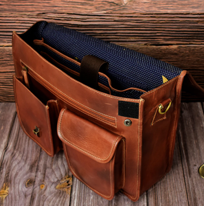 Laptop Bag Women | Gift for Him Personalized Gifts for Him <b>Leather</b> <b>Briefcase</b> Man - Product Image 2