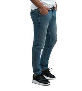 กางเกงยีนส์ขายาวสำหรับผู้ชายดีไซน์แบบกรดซักได้ดีไซน์ทันสมัย - Product Image 5