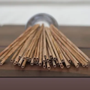 Tendencia 100% Biodegradable 8mm Paja de Palma natural desechable para todas las bebidas para eventos Café Tiendas Batidos de café Fiestas - Product Image 2