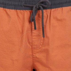 Ropa de calle OEM de diseño personalizado para hombre, pantalones cortos de lona de algodón 100% transpirables, estilo informal sólido, último lanzamiento, precio razonable - Product Image 5