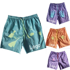 Pantalones cortos de playa de verano para hombre de alta calidad, pantalones cortos impermeables, venta al por mayor, Spandex, poliéster, estilo de calle alta, ropa cómoda - Product Image 2