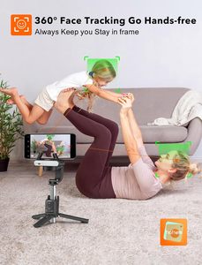 <span class=keywords><strong>Stabilisateur</strong></span> de cardan Hohem iSteady <span class=keywords><strong>Q</strong></span> avec contrôle de suivi IA, <span class=keywords><strong>stabilisateur</strong></span> de cardan 3 axes compatible avec téléphone, perche à selfie et trépied réglable - Product Image 6
