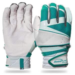 Guantes de béisbol para atar, de piel de oveja, cuero, bateo - Product Image 4