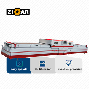 Máquina de prensa de membrana de vacío completamente automática ZICAR para pegar máquina de prensa de piel de puerta de película de PVC de alto brillo - Product Image 1
