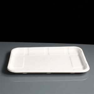 Plateau de Bagasse de Style Design classique, couleur et diamètre personnalisés pour le Camping fabriqué au Vietnam pour l'exportation - Product Image 4