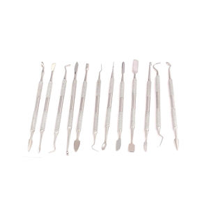 Instruments dentaires Spatules à ciment Spatules à amalgame pour la cire de laboratoire à double extrémité Spatules à ciment Instruments dentaires - Product Image 4