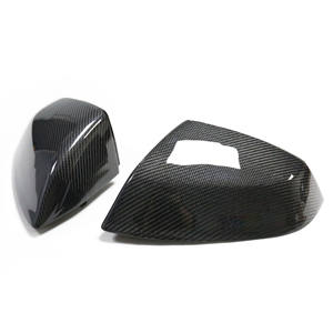 Audi <span class=keywords><strong>Q5</strong></span> Q7 SQ5 SQ7 <span class=keywords><strong>2016</strong></span> + copertura specchietto retrovisore laterale in fibra di carbonio con corsia Blind Assist vista laterale nuovi specchietti auto - Product Image 4