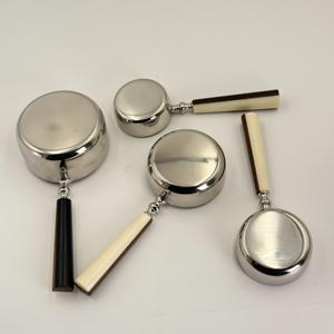 Cuchara Medidora de Café y Leche en Polvo de Grado Alimenticio Personalizada, Mango de Resina y Madera, Acero Inoxidable 202, Tazas Medidoras con Mango de Resina y Madera - Product Image 5