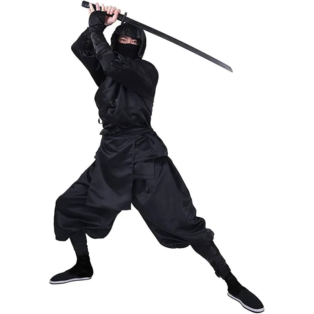 100% pamuk erkek rahat hafif dövüş sanatları hızlı kuru nefes antrenman kıyafeti Ninjutsu Suits & üniforma