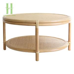 เครื่องจักสานหวายติดกับโต๊ะโต๊ะดีไซน์ผลิตมือตกแต่งเฟอร์นิเจอร์บ้านจากโรงงานเวียดนามโดยตรง - Product Image 5