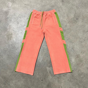 High Quality Multi Panel Wide Leg Men's Casual Sweatpants Jogger Trousers Multi Color Streetwear Elastic Waist Lightweight - Product Image 5