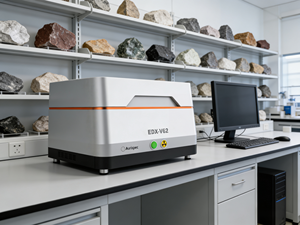 실험실 정밀도 탁상형 <span class=keywords><strong>XRF</strong></span> 분광기 EDX-V62 광물 REE 분석기 (광석 분석, 내화물 시험기, 광물 시험기) - Product Image 1