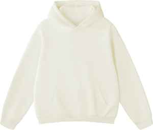 เสื้อกันหนาวสตรีทแวร์วินเทจมีฮู้ดแบบสวมหัวทรงหลวมผ้าคอตตอนฟอกสีกรดโอเวอร์ไซส์สำหรับผู้หญิง - Product Image 1