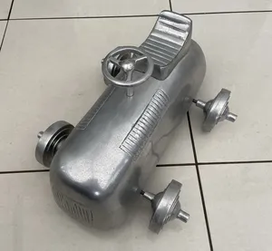 Modèle de voiture vintage en aluminium poli fait à la main jouet rétro à collectionner décor de bureau Art ornement cadeau pour les amateurs - Product Image 2