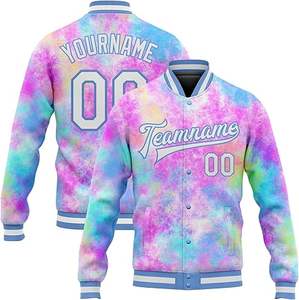 Veste universitaire sublimée OEM dans le monde entier pour hommes High Street pour équipes sportives Streetwear marques de mode avant pour l'hiver - Product Image 2