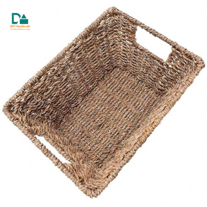 Cesta de Almacenamiento de Pasto Marino Natural Ecológica, Organizador Tejido a Mano de Vietnam - Product Image 2