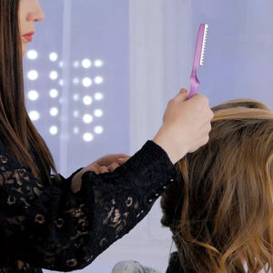 Texturizing <b>Hair</b> Razor Rotary Head Stainless Steel Blade Single Blade System Plastic Face Use Clean <b>Blend</b> High Control for - Product Image 5