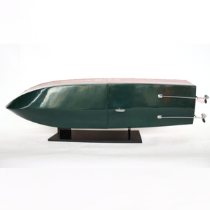 นางสาวอเมริกา IX โมเดลไม้เรือสปีดโบ๊ทพร้อมสำหรับการตกแต่งบ้านสไตล์โบราณที่ทำด้วยมือคุณภาพสูง - Product Image 6