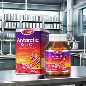 Cápsulas de Aceite de Krill Antártico a Granel, Omega 3 Marino Natural para el Día a Día, Aumenta la Fuerza y Resistencia, desde India - Product Image 1