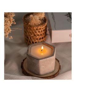 Bougeoir décoratif en verre de conception de pot de cire avec le verre de décoration de partie de pot de bougie en verre, de haute qualité, pot de bougie - Product Image 3