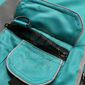 Chaleco de seguridad para hombre de talla grande, transpirable, logotipo personalizado, resistente al agua, características, chaleco de seguridad reflectante de alta visibilidad con múltiples bolsillos - Product Image 5