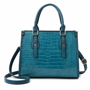 Precio de fábrica, la mejor calidad, estampado de vaca informal 100%, bolso de mano de cuero de vaca genuino para mujer, tipo de cierre abierto, estilo de mujer, calidad de exportación - Product Image 1