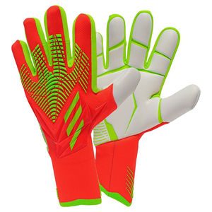 Gants de gardien de but en cuir en gros OEM, protection confortable des mains, imperméables, respirants, ajustables, toutes tailles, jeunes et adultes - Product Image 4