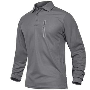 Offre Spéciale Polo personnalisé à manches courtes personnaliser la mode sport polyester polo à manches longues pour hommes avec cintre - Product Image 6