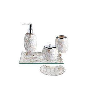 Dispensador de jabón con perlas para baño, juego de jabonera, muestra gratis - Product Image 1