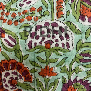 Sac matelassé réutilisable et écologique grand format vert menthe pastel avec fermeture éclair, multi-usage, imprimé sur mesure, pour cosmétiques et courses - Product Image 3