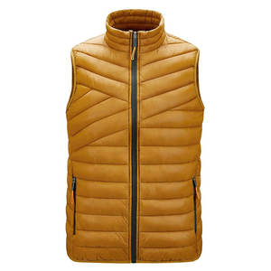 Nouveauté Vêtement d'extérieur d'hiver pour homme en couleur unie Respirant Imperméable Haute qualité Faible MOQ Gilet chauffant - Product Image 1