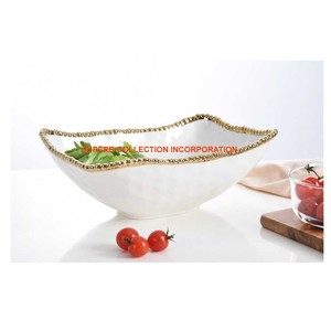 Cuenco para servir de acero inoxidable con cuenco para servir de cena de metal sólido para uso doméstico y de ensaladera de hotel - Product Image 5