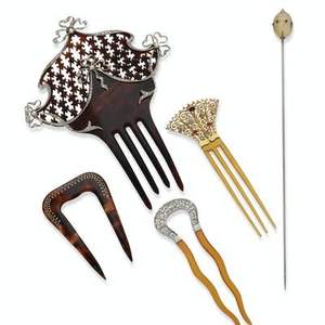 Idée de cadeau Fourchette à cheveux en corne de buffle vintage élégante Barrettes et pinces Bâton à cheveux en corne Caractéristiques Fourchettes à cheveux en corne élégantes - Product Image 4