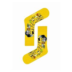 5 pièces unisexe Art Design Socks Box 5 œuvres à motifs exclusives pour les femmes - Product Image 1