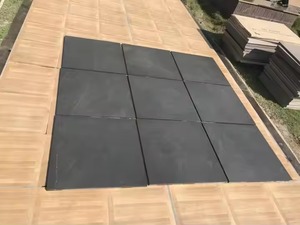 Calidad de exportación R11 600x600mm Azulejos de porcelana para exteriores Aspecto de granito resistente para piscina y jardín - Product Image 3