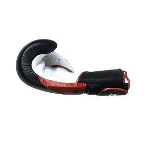 Gants de boxe en cuir véritable/PU avec logo personnalisé, sac de Muay Thai, gants de kick-boxing, gants de boxe multicouches à haute densité - Product Image 3