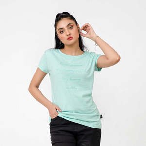 T-shirt femme vêtements décontractés tissu léger doux au toucher parfait pour l'été coupe confortable t-shirts femme - Product Image 6