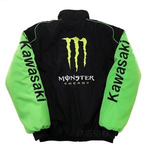 Chaqueta impermeable personalizable inspirada en F1 para hombre para invierno chaquetas bordadas informales para montar al aire libre con cierre de cremallera - Product Image 3