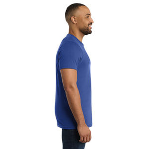 เสื้อยืดผู้ชายผ้าฝ้ายเรียบง่ายสำหรับใส่ทุกวัน เนื้อผ้านุ่มเบา รับสกรีนโลโก้ ราคาขายส่ง เสื้อยืดผู้ชาย - Product Image 4