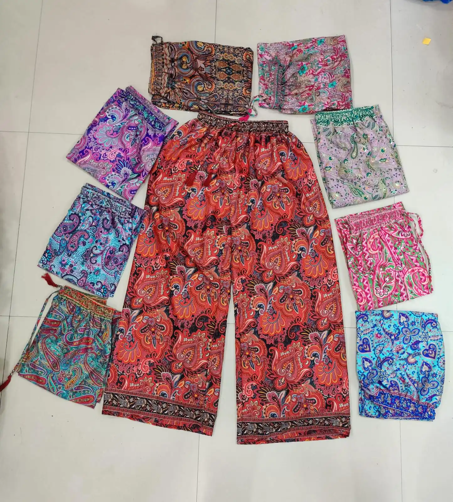 Hot Selling Women Tie Dye Yoga Harem Pants Hippy Festival Pants Funky Trousers at Wholesale Lot Offer