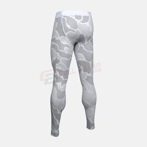 Derniers leggings personnalisés pour hommes leggings fitness course à pied collants de gymnastique pantalons leggings de vêtements de sport en gros - Product Image 2